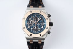 Replica Audemars Piguet Royal Oak Offshore Chronograph 42 mm, Blue Ref 26471SR.OO.D101CR.01