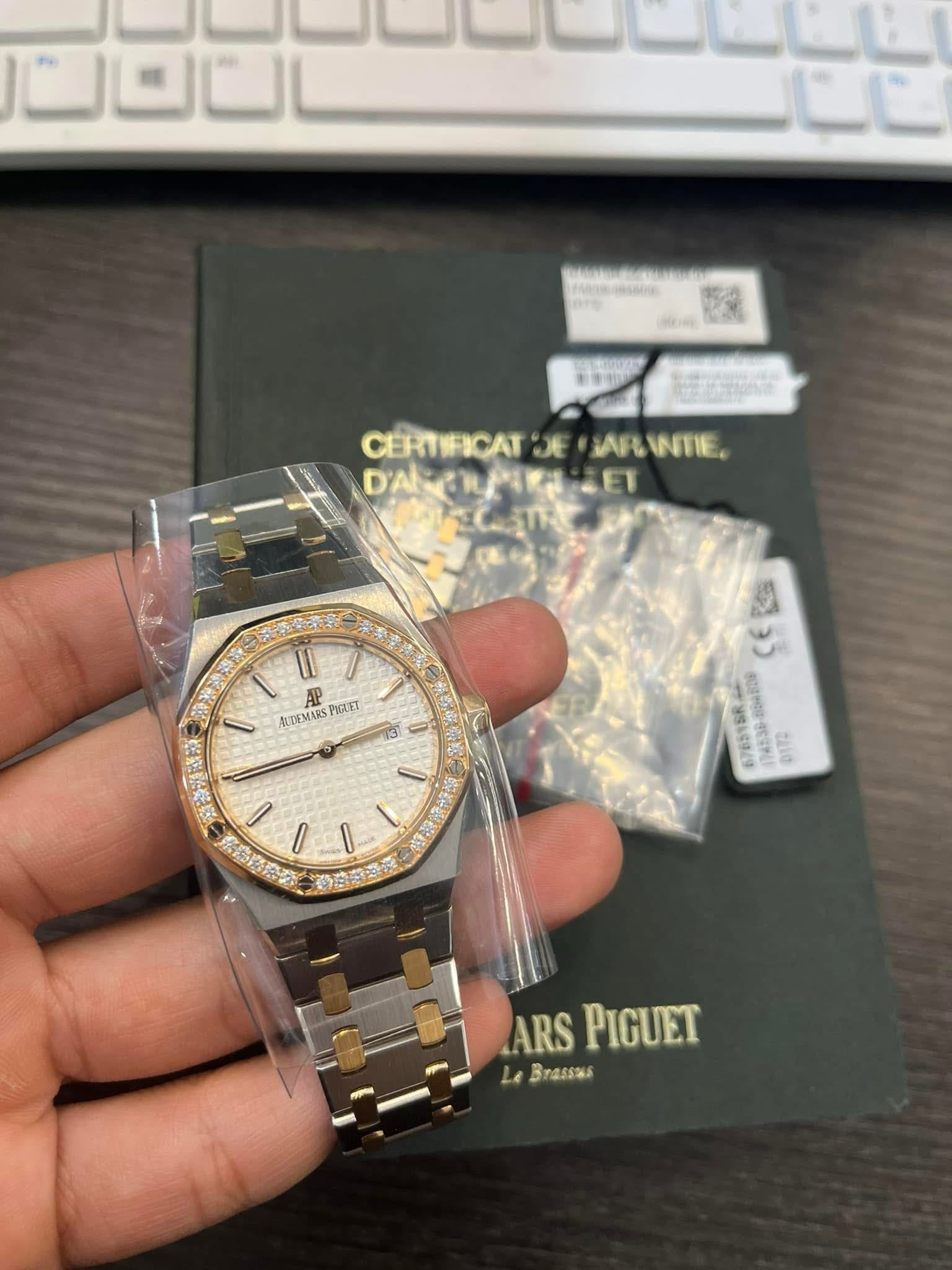 Audemars Piguet 33mm silver, women