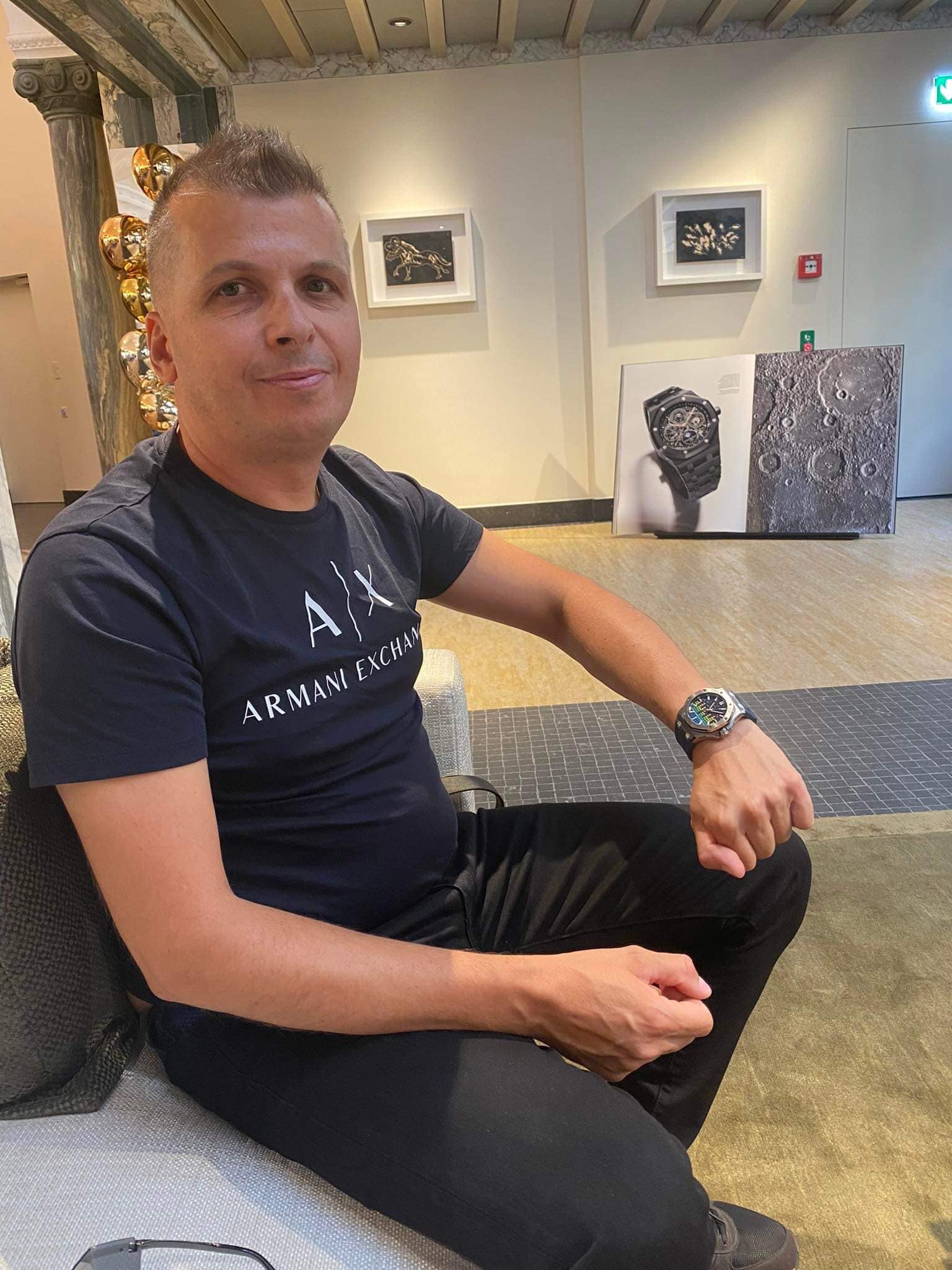 Audemars Piguet Royal Oak Offshore "Music Edition" Selfwinding</br> <span style="color: #808080; font-size: 90%;">37 mm, Titanium</span></br> <span style="color: #808080; font-size: 90%;">Ref. 77600TI.OO.A343CA.01</span> photo review