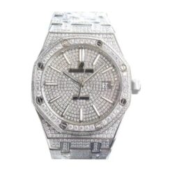 Replica Audemars Piguet Royal Oak Selfwinding 41 mm, Steel/Gem Set Ref 15400SR.OO.1220SR.01