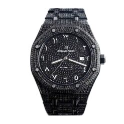 Replica Audemars Piguet Royal Oak 42 mm, Black/Gem Set Ref A160M266