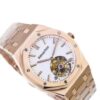 Fake Audemars Piguet Royal Oak Tourbillon 41 mm, White Ref 20180803AP004