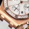 Imitation Audemars Piguet Royal Oak Offshore Chronograph 37 mm, White/Rose Gold Ref 26231OR.ZZ.D010CA.01