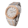 Fake Audemars Piguet Royal Oak Selfwinding Two Tone 41 mm, White Ref 15400SR.OO.1220SR.01